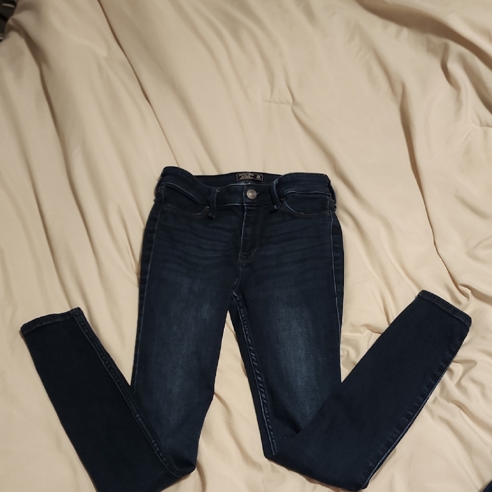 Abercrombie & Fitch Blue Slim-Fit Jeans